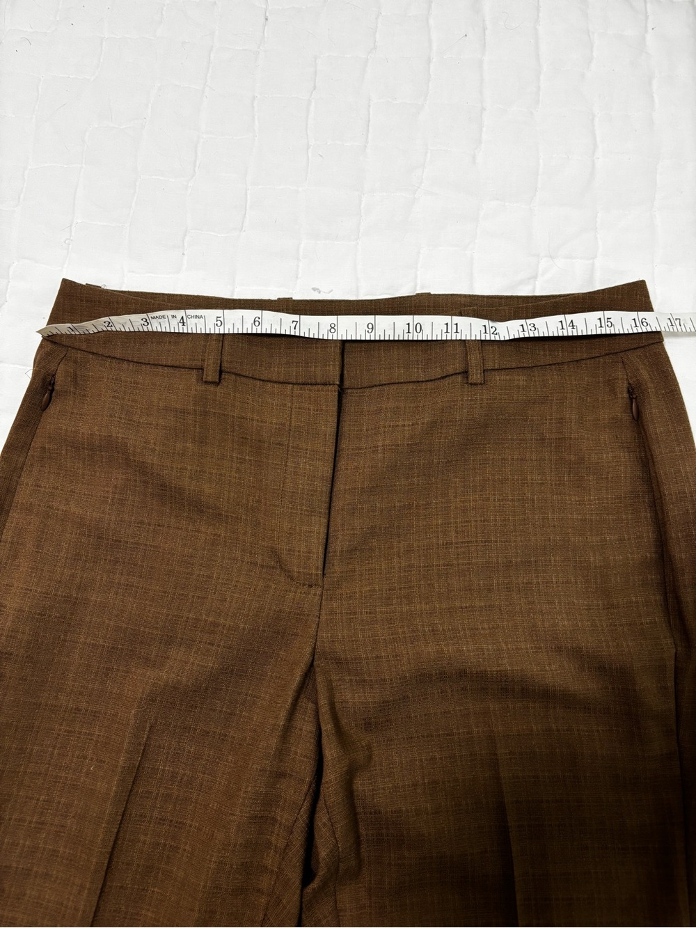 Elie Tahari Tan suit 10/8 - Picture 9 of 16